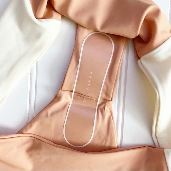 NWT Tori Praver Swim Macie Bikini Bottoms Bathing Suit Beach New Size Medium - Picture 6 of 8